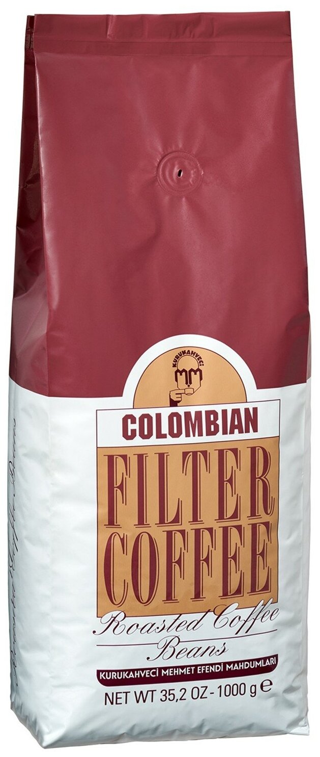 Кофе в зернах Mehmet Efendi Colombian Coffee Beans (Колумбийский), 1000г - фотография № 1