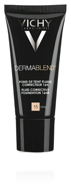 Vichy Тональный флюид Dermablend, SPF 25, 30 мл, оттенок: 15 Opal