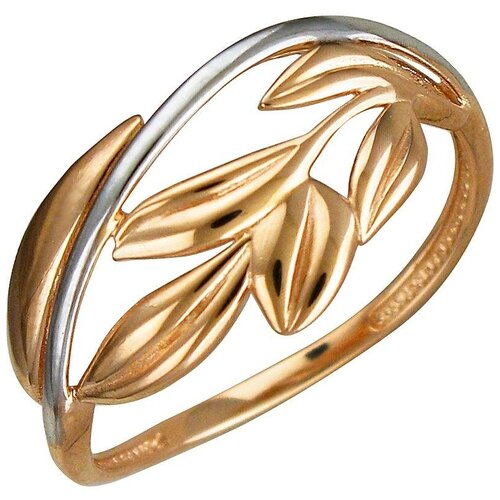 фото Эстет кольцо из красного золота 01к0112593р, размер 16.5