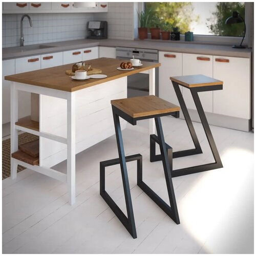 Универсальный стул для дома и офиса в стиле лофт Модель 4