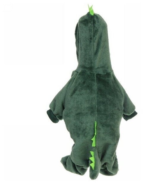 Костюм для собаки «Волшебный карнавал-Динозавр» с капюшоном, размер XL (50*40см) Ultramarine - фотография № 4