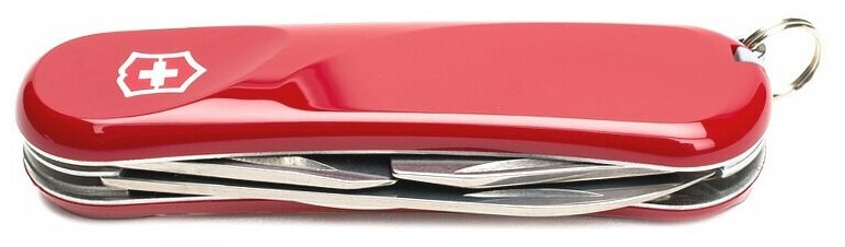 Нож перочинный Victorinox Evolution S13 (2.3813.SE) 85мм 14функций красный карт.коробка - фото №8