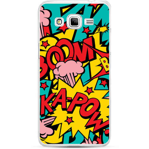 Силиконовый чехол на Samsung Galaxy Grand Prime / Самсунг Галакси Гранд Прайм Постер pop art