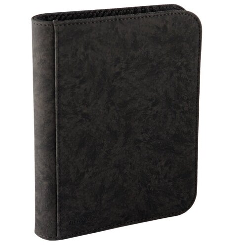 Премиум-альбом на молнии Blackfire 2х2 кармашка (Чёрный) - для карт K-Pop, MTG, Pokemon