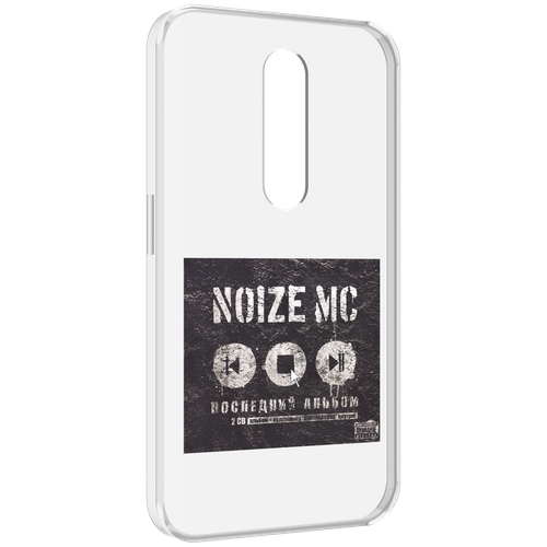 Чехол MyPads Последний альбом Noize MC для Motorola Moto X Force (XT1585 / XT1581) задняя-панель-накладка-бампер чехол mypads неразбериха noize mc для motorola moto g22 4g задняя панель накладка бампер