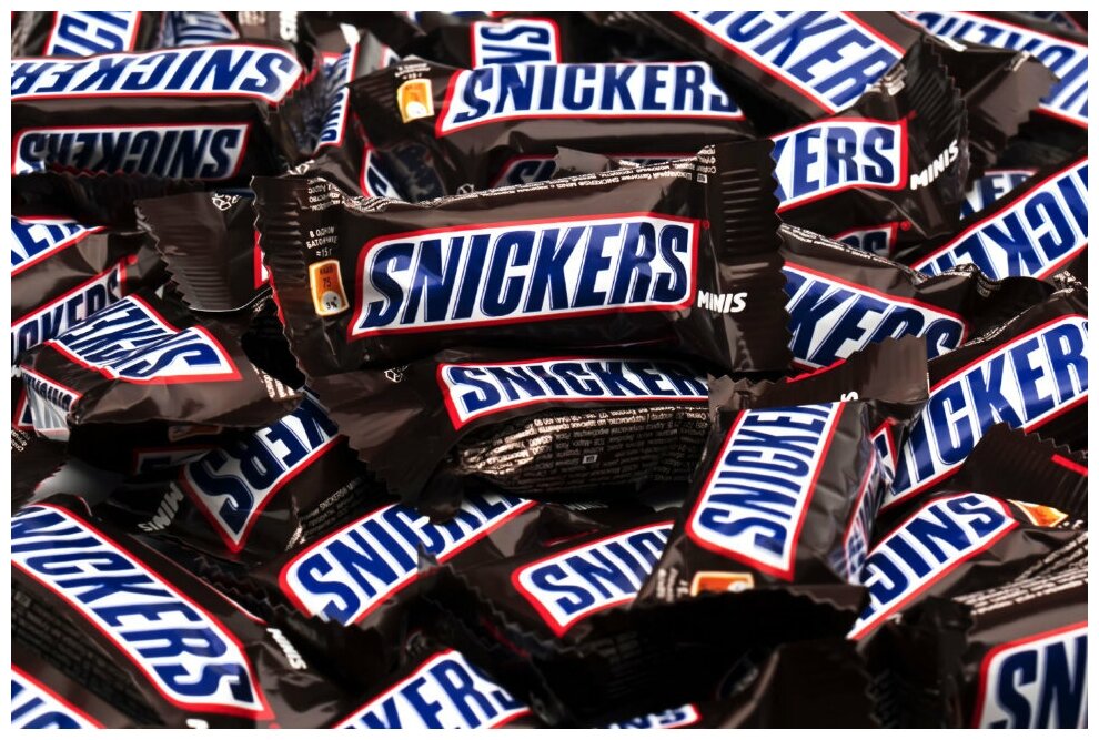 Батончик Snickers Minis шоколадные, 180г - фотография № 4