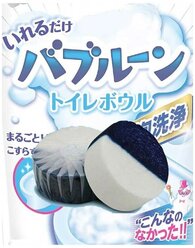 Таблетка очиститель для бачка унитаза, с эффектом синей воды, 5 Star Hotel , 2 шт, Япония