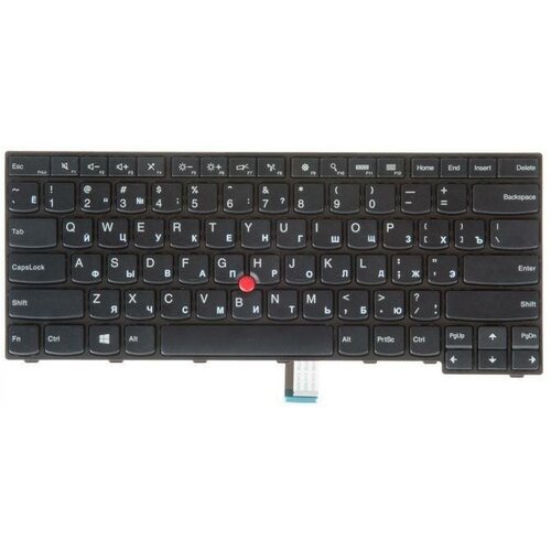 Клавиатура для ноутбука Lenovo ThinkPad Edge E450 e450c E455 E460 e465 чёрная с рамкой с подсветкой гор Enter 04X6101 3058₽