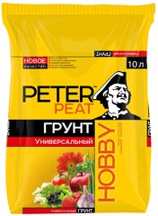 Грунт PETER PEAT линия Hobby универсальный, 10 л, 3.8 кг