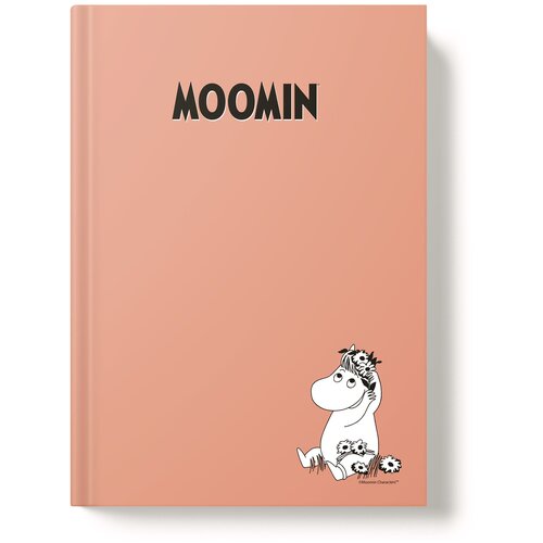 Записная книжка А5, клетка, Moomin, 128л (MOM14) записная книжка блокнот в клетку софт тач street art компактный а5