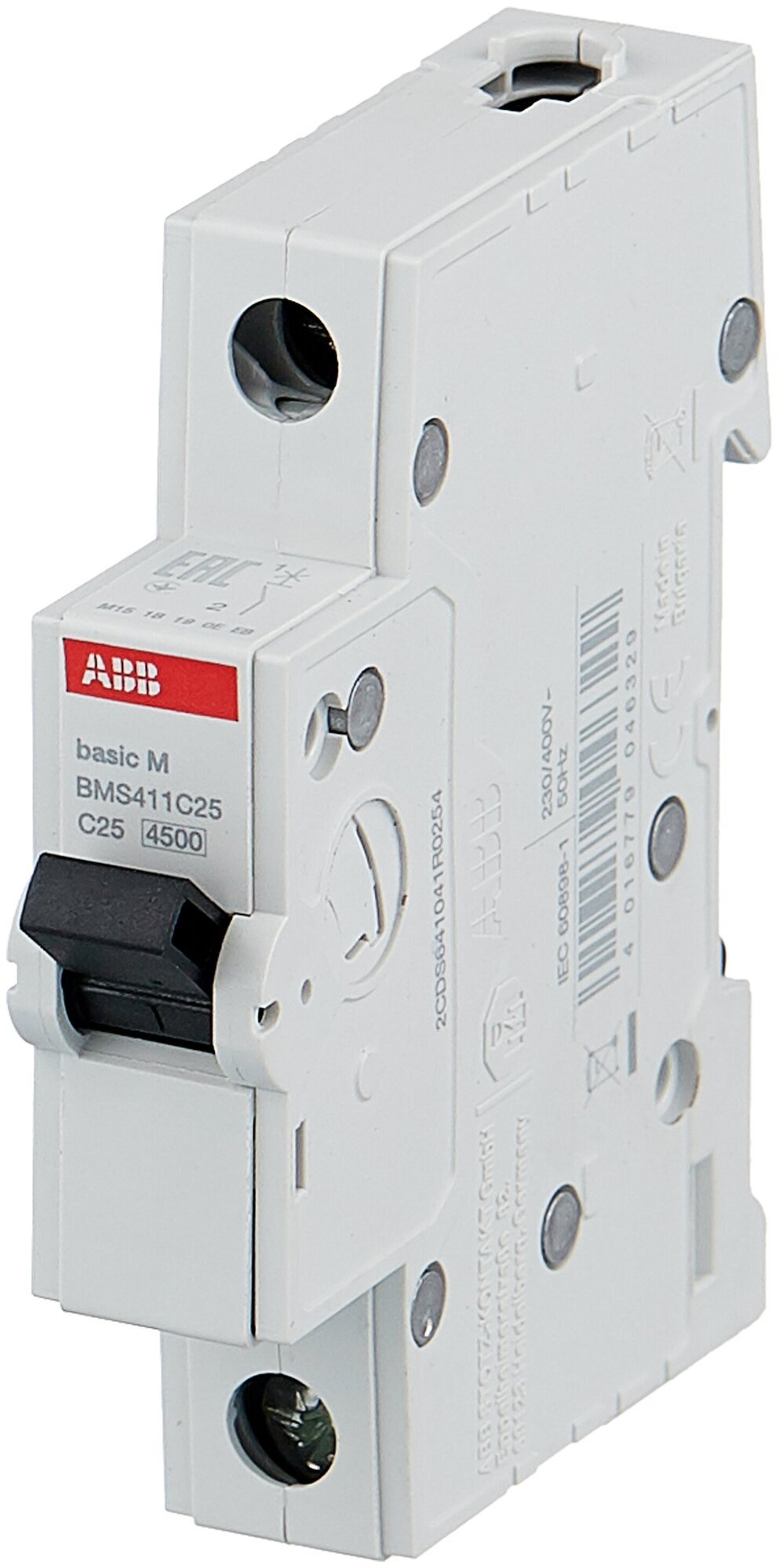 Автоматический выключатель ABB Basic M (C) 45kA