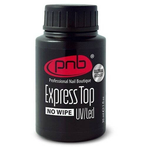 УФ/ЛЭД Экспресс-Топ без липкого сля PNB / UV/LED Express Top PNB 30 ml Ultra Gloss