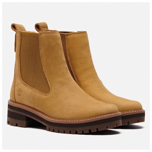 Женские ботинки Timberland Courmayeur Valley Chelsea коричневый, Размер 39 EU