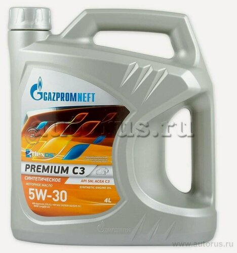 Изображение товара Масло Gazpromneft Premium С3 5W-30 4л