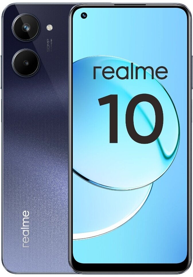 Сотовый телефон Realme 10 8/256Gb LTE Black