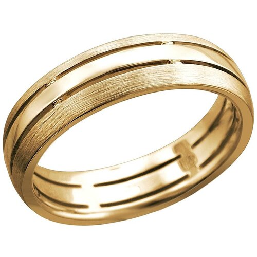 фото Эстет кольцо из жёлтого золота 01о030453, размер 17.5