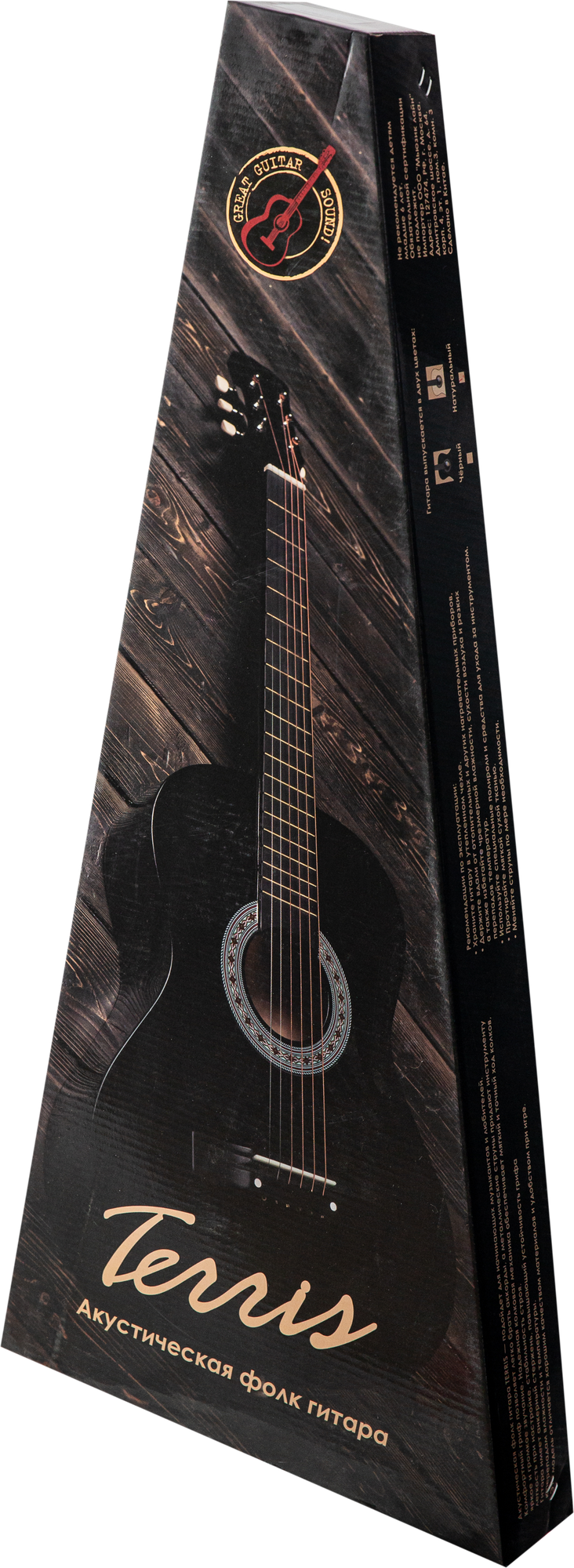 Гитара акустическая Terris TF-3802CSB - фото №2