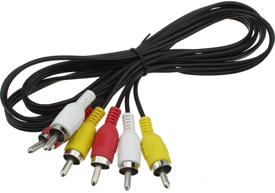 Шнур 3RCA-3RCA 1.2м