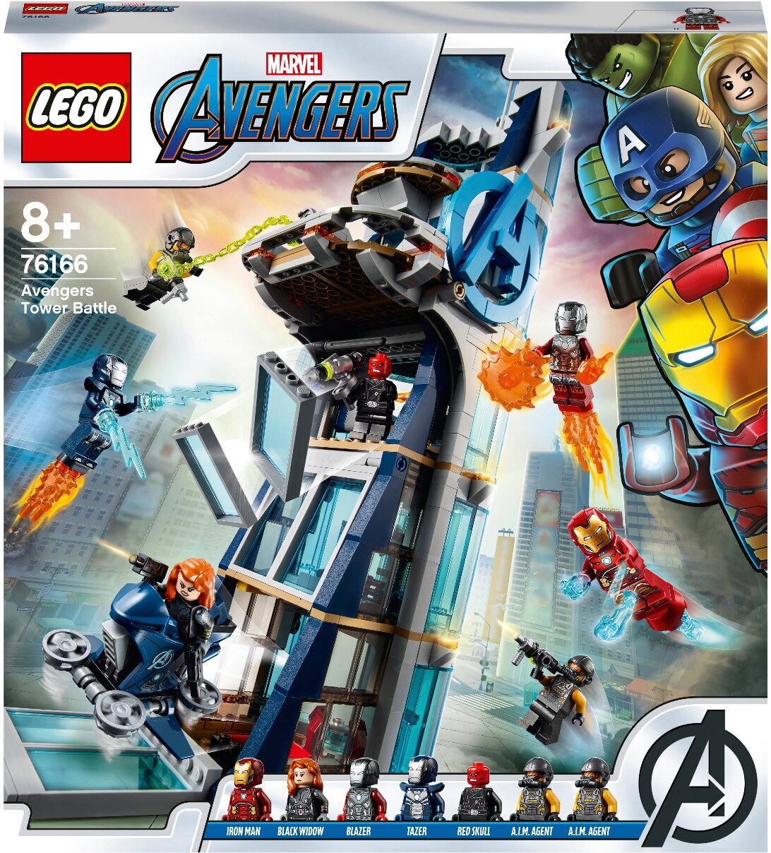 Конструктор LEGO Marvel Super Heroes 76166 Avengers Movie 4 Битва за башню Мстителей.