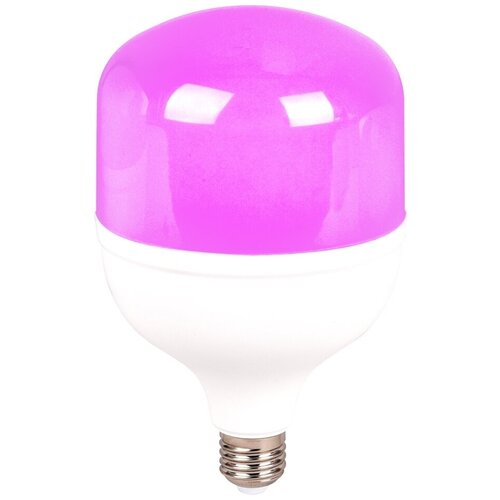 Фитолампа светодиодная E27 220-240 В 30 Вт 600 лм, фиолетовый свет