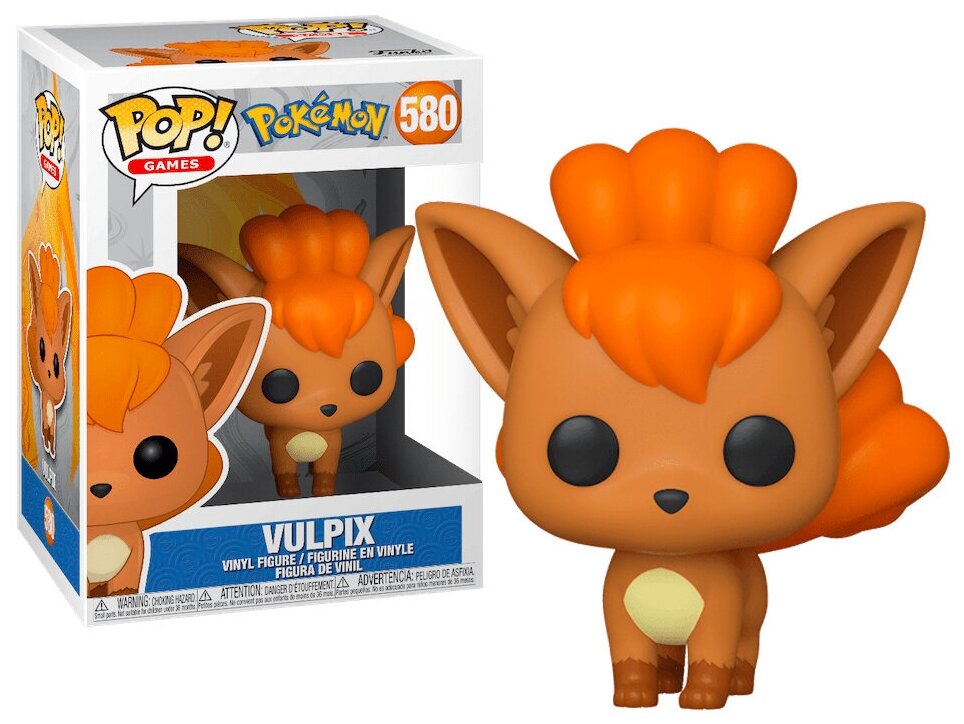 Фигурка Funko POP! Games Pokemon Vulpix 63256 - фотография № 9