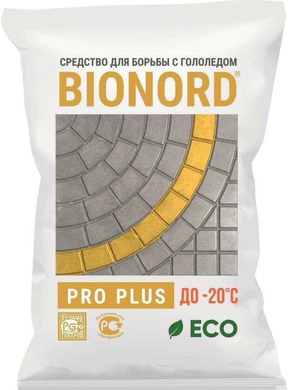 Антигололедный реагент Bionord Pro Plus 23 кг - фотография № 4