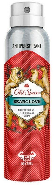Аэрозольный дезодорант-антиперспирант Old Spice Bearglove, 150 мл - фото №17