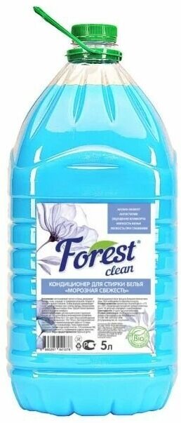 FOREST CLEAN Кондиционер для стирки белья "Морозная свежесть" 5 л