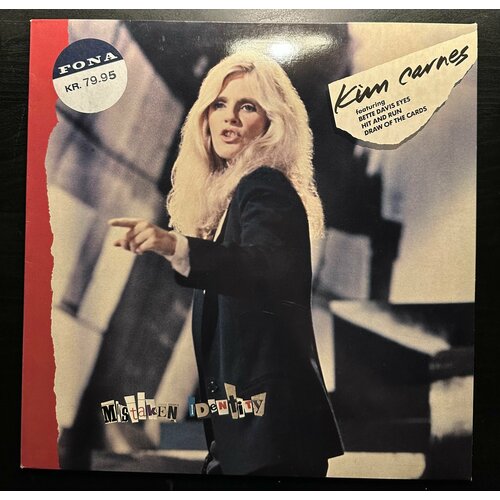 Виниловая пластинка Kim Carnes - Mistaken Identity (Голландия 1981г.)
