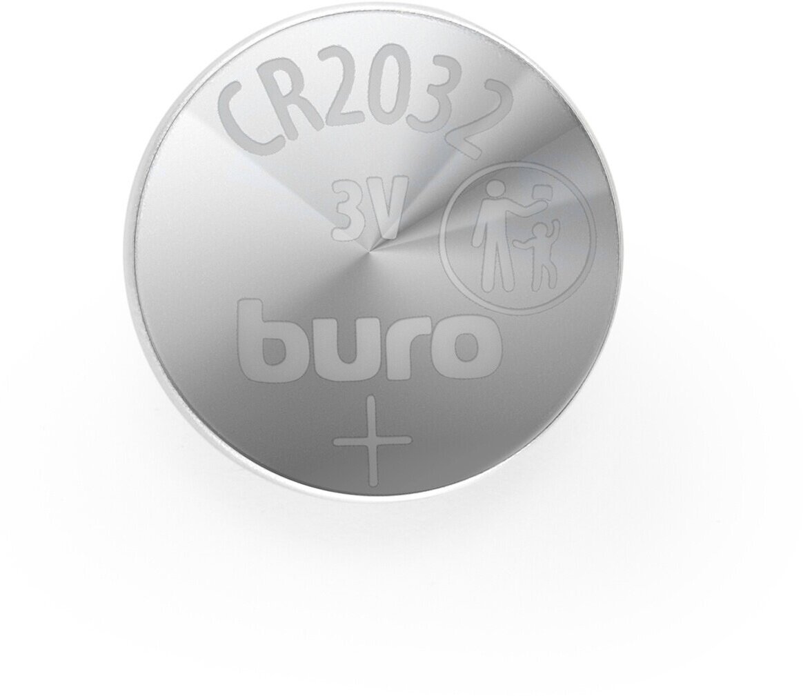 Батарея Buro Lithium CR2032 (2шт) блистер - фото №2