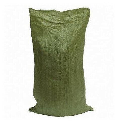 фото Мешок п/п 40 кг "зеленый", 50*90 см,