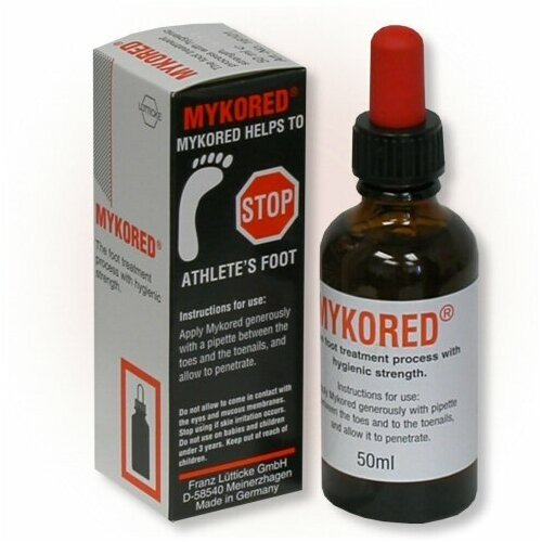 Капли с антигрибковым эффектом для ногтей Mykored 50 мл 1710₽