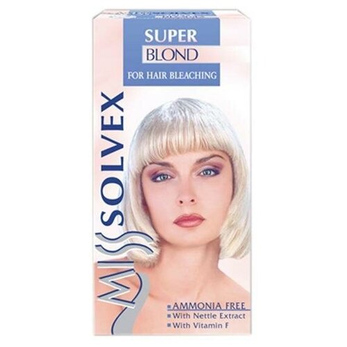 Solvex Набор для обесцвечивания Miss Solvex Super blond 9 %, 80 мл, 100 г