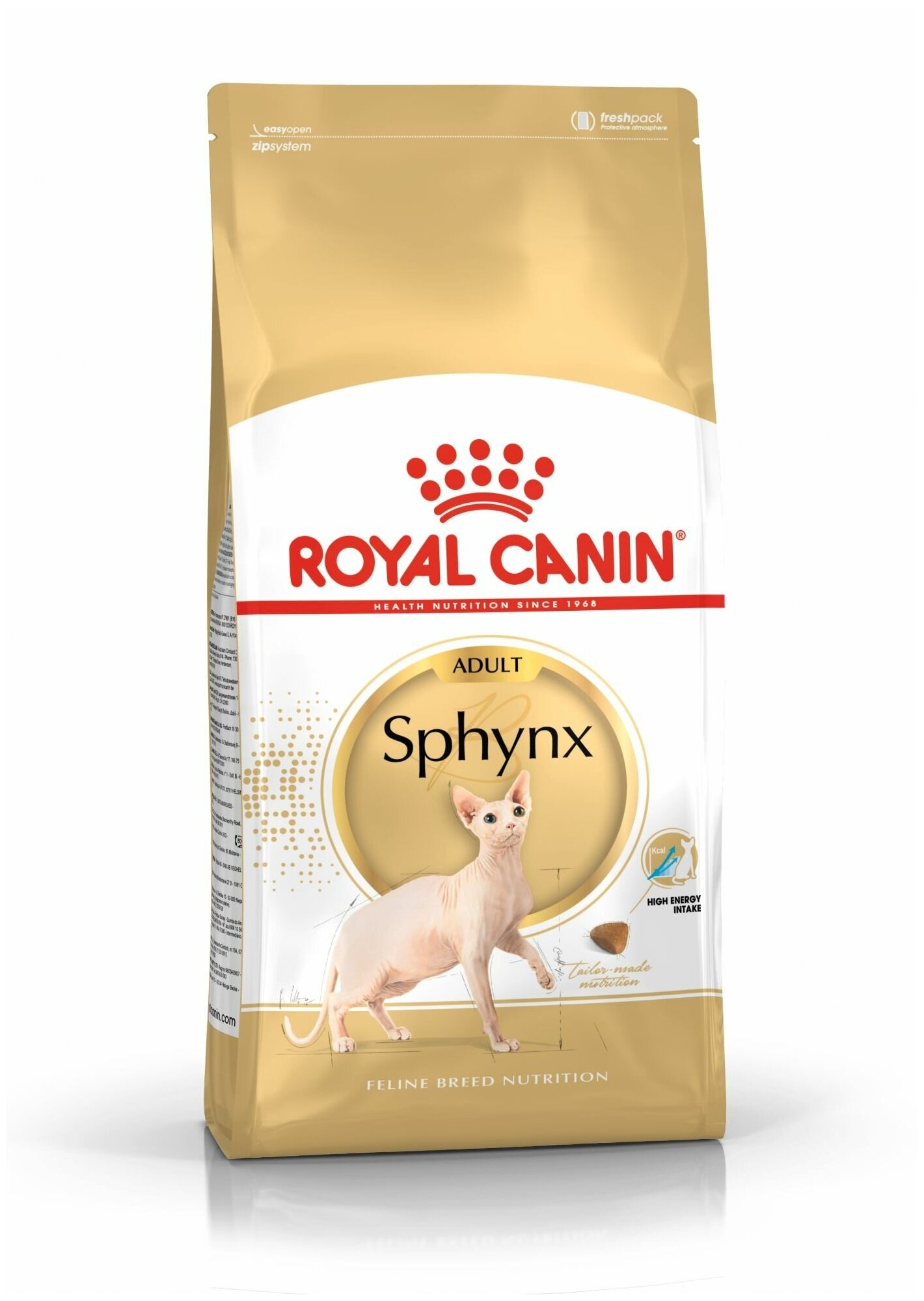 Royal Canin Sphynx Сухой корм для взрослых кошек породы Сфинкс, 400 г