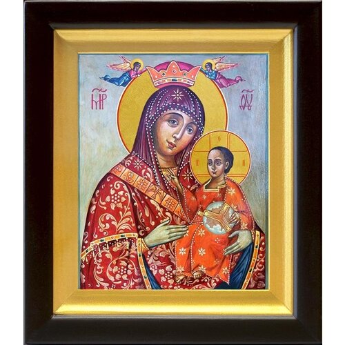 Вифлеемская икона Божией Матери, в киоте 14,5*16,5 см вифлеемская икона божией матери в рамке 8 9 5 см