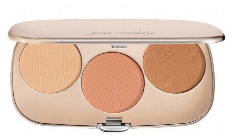 Набор для контуринга GreatShape™ Contour Kit Jane Iredale Warm - теплый тон 13201