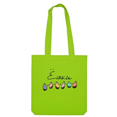 фото Сумка шоппер us basic, зеленый