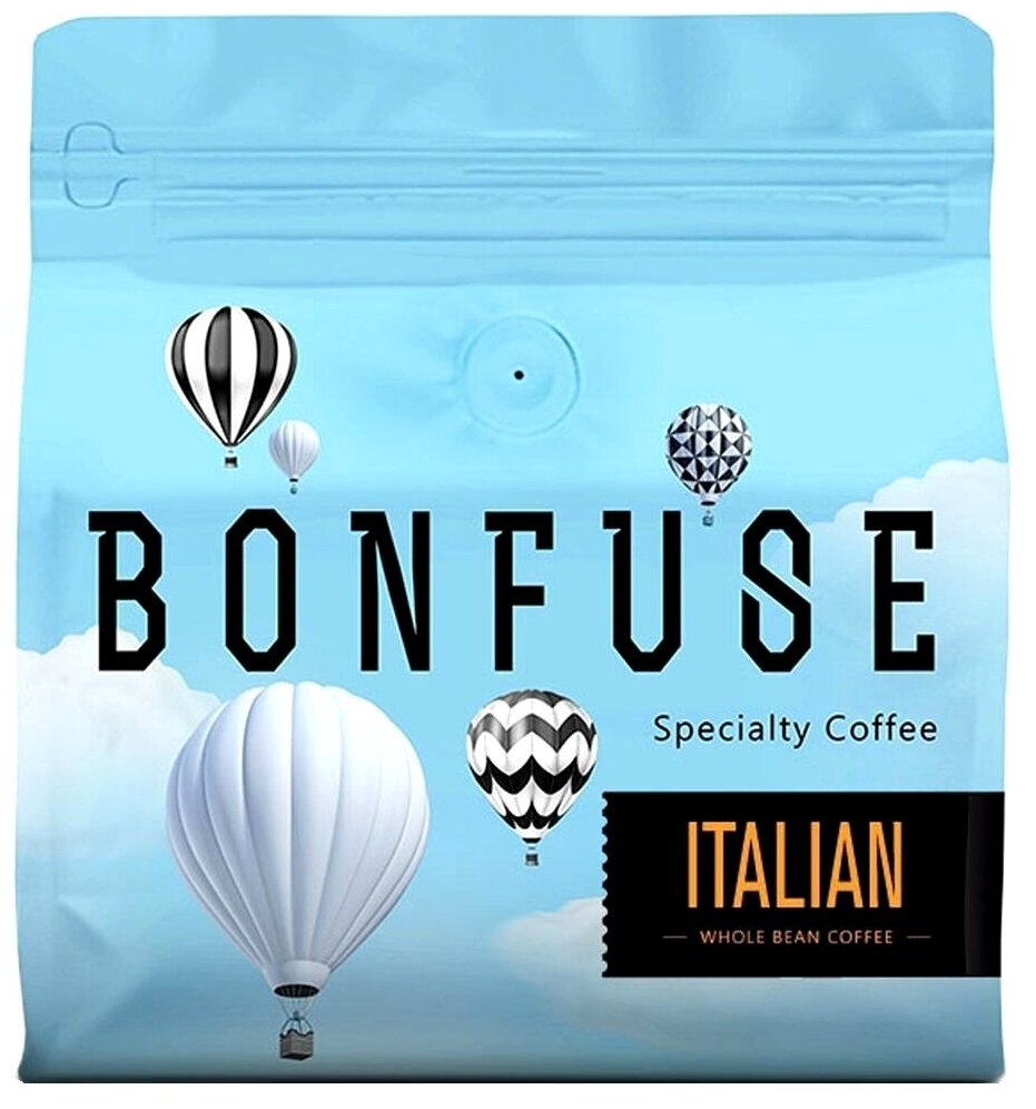 Кофе в зернах, Bonfuse Italian, 250 гр