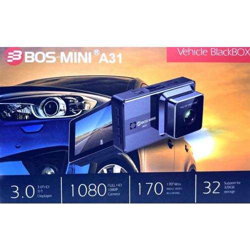 Автомобильный видеорегистратор Full HD Bos Mini A31