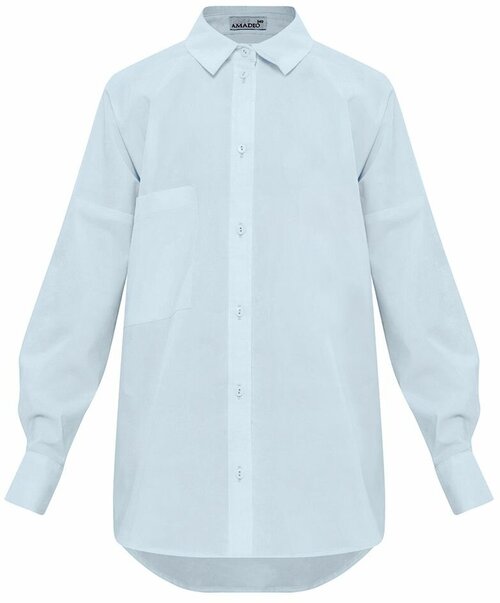 Блуза Stylish Amadeo, размер 152, голубой