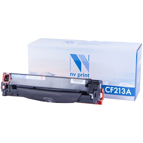 Картридж NV Print совместимый CF213A/731M для HP LJ Pro M251/M276; Canon LBP 7100Cn/7110Cw (пурпурный) {41213} картридж pl cf210x 131x 731 для принтеров hp laserjet pro 200 color m251 276 canon i sensys lbp7110cw lbp7100cn mf8280cw mf8250cn mf8230cn mf8210cn 2400 копий black profiline