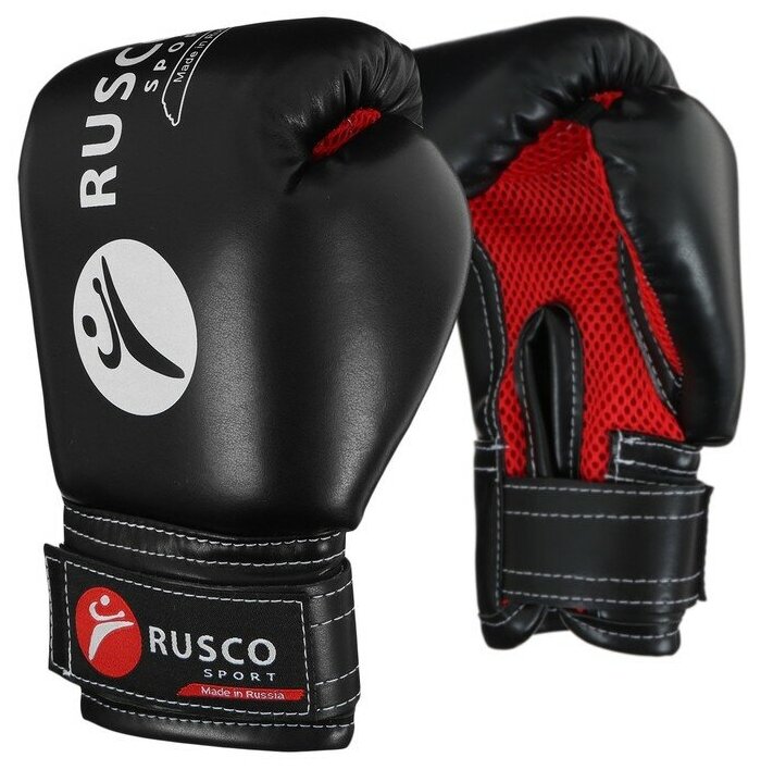 RuscoSport Перчатки боксёрские детские RuscoSport, цвета микс, размер 6 oz