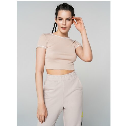 фото Футболка твое 78779 цвет: светло-бежевый xl