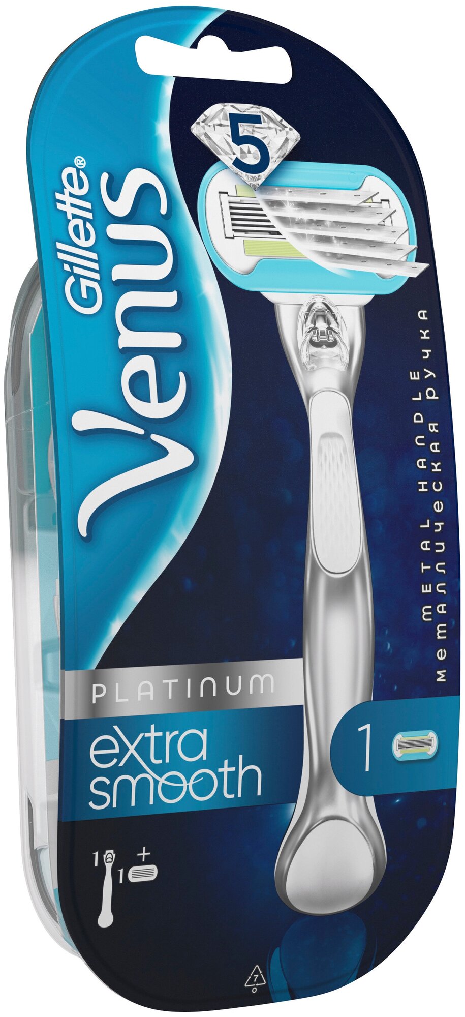 Бритвенный станок Venus Platinum Extra Smooth - фото №5