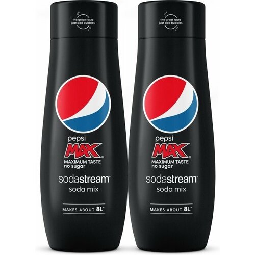 Концентрат безалкогольного напитка Sodastream Pepsi Max 440 ml, 2-PACK