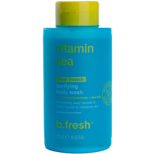 B.FRESH, Очищающий гель для душа vitamin sea, 473 мл детокс гель для душа b fresh keepin’ it clean 473 мл