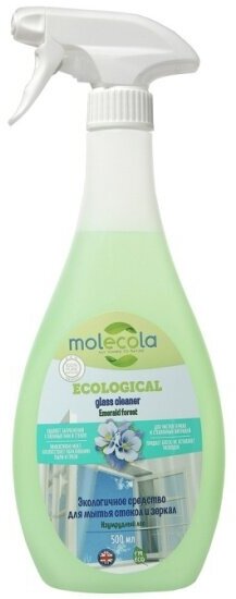 Средство для стеклянных поверхностей Molecola Изумрудный лес - фото №3