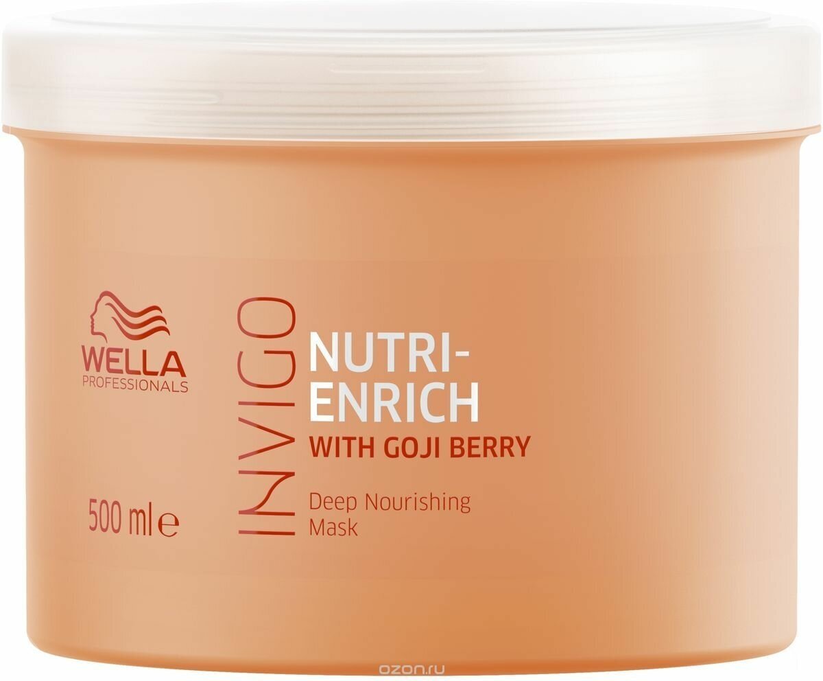 Wella Invigo Nutri-Enrich Deep Nourishing Mask - Питательная маска-уход 500 мл