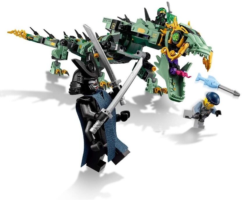 LEGO NINJAGO Механический Дракон Зелёного Ниндзя - фото №14