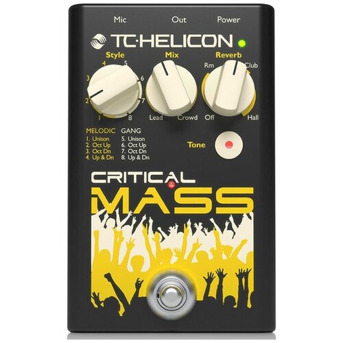 Педаль эффектов TC Helicon CRITICAL MASS